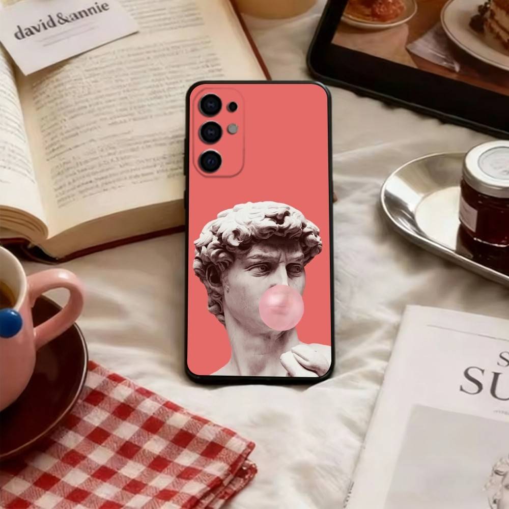 

Creative Sculptures Phone Case For Samsung S25,S24,S21,S22,S23,S30,Ultra,S20,Plus,Fe,Soft Black Cover Samsung S105G