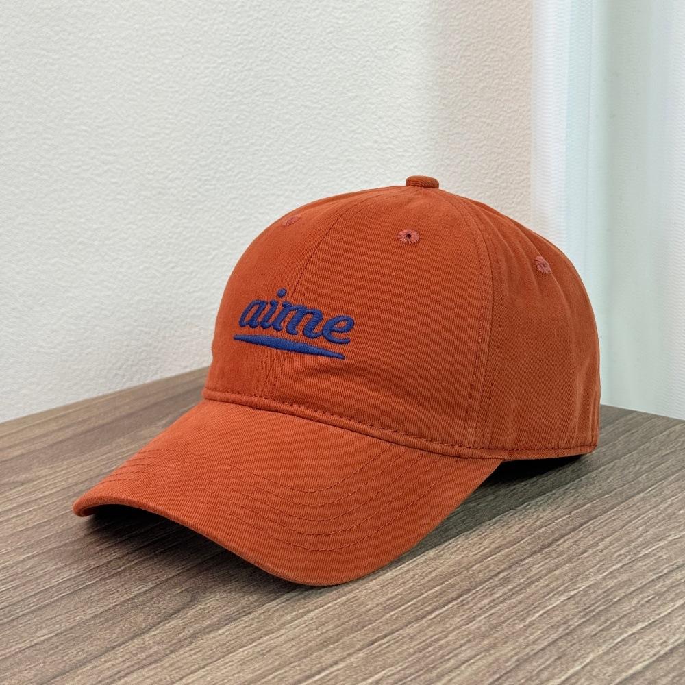 Fashion Hat Viya Man Wide Eaves Autumn and Winter New Big Head Circumference Shows Small Face Shows Small Face Soft Top Couple Baseball Caps Men and