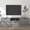 VidaXL TV Stand Sonoma Grey 140x35x40 Cm Engineered Wood 817112