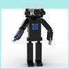 Star Sign Titan Surveillance Man Building Block Toy Set Desktop Decoration Plastic Material