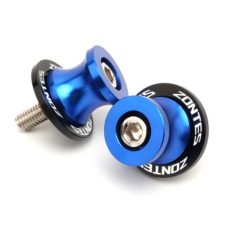 For Zontes ZT310X 310T 310V ZT310R 310R G1 125 ZT125 ZT Swingarm Spools Slider Stand Screws Bolts CNC 8MM Motorcycle Accessories