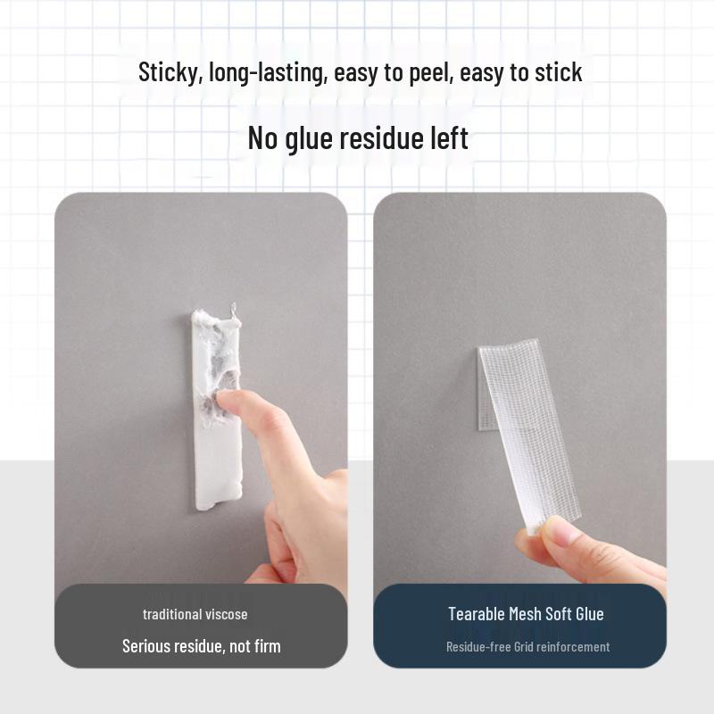 Transparent Traceless High-Viscosity Nano Double-Sided Acrylic Tape 10mm*1m; 1.0mm thick; 76mm tube