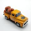 Fall Tiered Tray Decors Metal Truck with Fake Pumpkins Farmhouse Tiered Tray Decors for Thanksgiving Party Home Kitchens