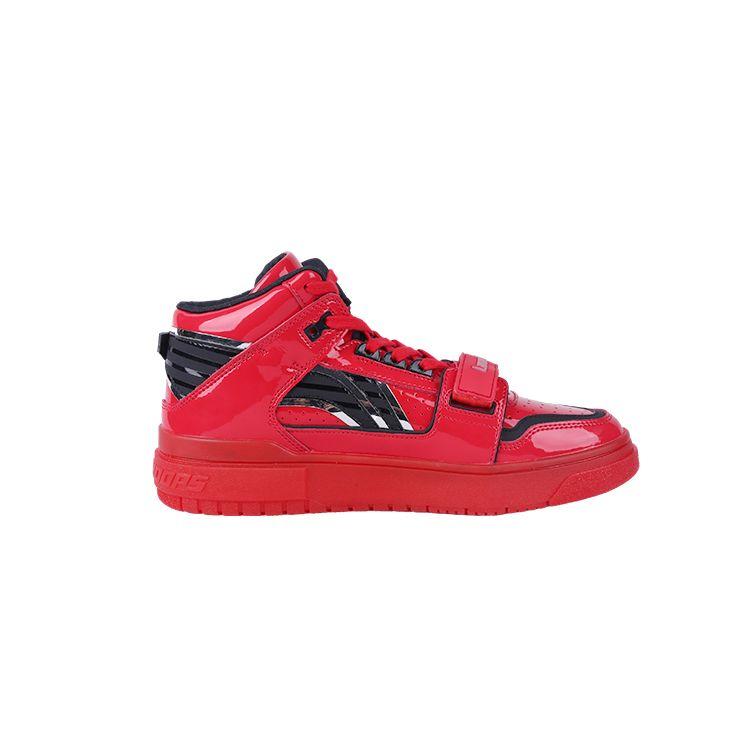 Li Ning Volkswagen Lingdu L Exclusive Custom Basketball Shoes Low Top Men Sneakers Red ABCS101-2