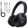 DOQAUS HANDY1 Wired Monitor Headphones with 50mm Compatible with Both and Music Sharing Gentle on the Includes Two for Music and Instrument Practice