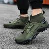 Aqua Shoes Male 2025 Quick-Drying Anti-Slip Sneakers Mountain Hiking Swimming Water Shoes Soft Men Casual Sneakers Zapatillas