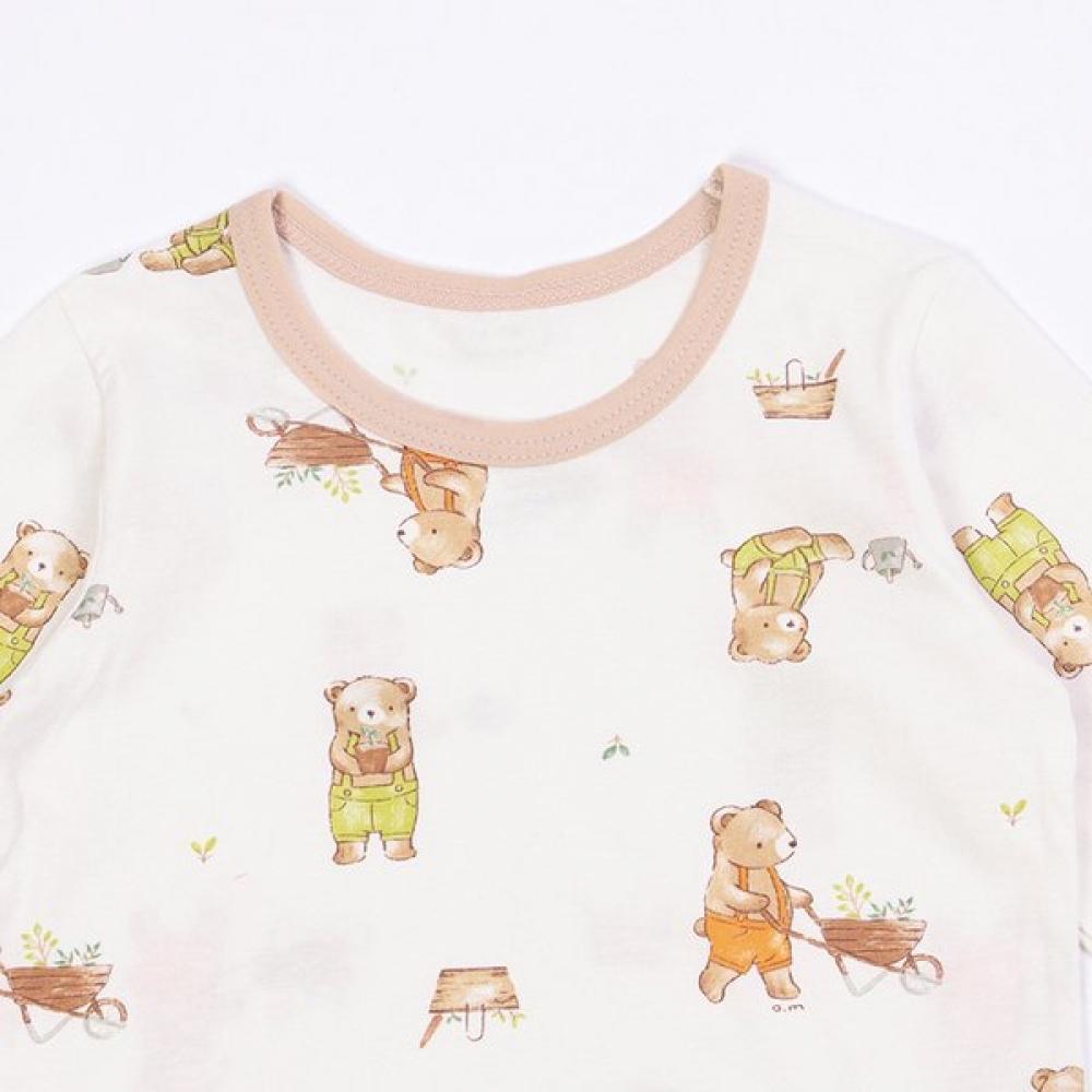 Organicmom Trivorny Long Sleeve Kids Underwear Mkfp9k04