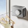 Wall Mounted Clothes Line Dryer Retractable Laundry Drying Hanger  Bathroom Storage