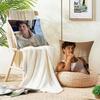 Charming SShawn MendesS Cushion Cover Breathable and skinfriendly linen pillowcase square removable and washable cushion