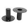 2PCS 107x83mm Tripod Speaker Stand Mount Adapter Iron Speaker Pole Mount  for PA DJ Setup