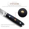 67 Layers Damascus Steel Slicer Knife G10 Handle Kitchen Knives Sushi Slicing Sashimi Knife