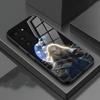 Diana Pragmata Handyhülle Für Samsung S26 S25 S24 FE S23 S22 S21 Plus S20 Ultra Note20Ultra Schwarze Glasabdeckung