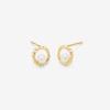 [Official] ESTELLE Women's Earrings in 10K Yellow Gold with June Birthstone Freshwater Pearl (Product Code: 0242-0828-0019-0000)