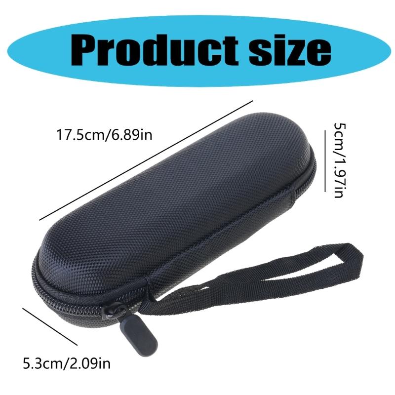 EVA Hartes Reise-Trageetui Aufbewahrungstaschen Weiche Auskleidung für Nasenhaartrimmer Schutzkoffer