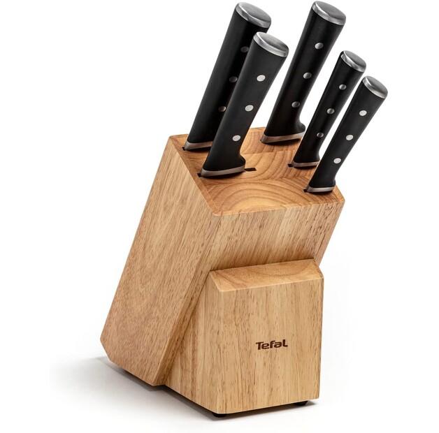 Tefal Ice Force Knife Set, 6 Pieces (K232S5)