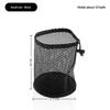 Golf Ball Holding Pouch Durable Drawstring Mesh Net Bag Hold 12/25/50 Balls Portable for Golf Training Competition Travel