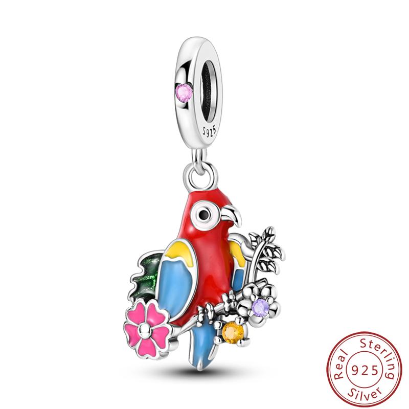 Red Copper Pomegranate Lipstick Apple Ladybug Playing Cards Charms Beads 3Mm Diy Fine Jewelry