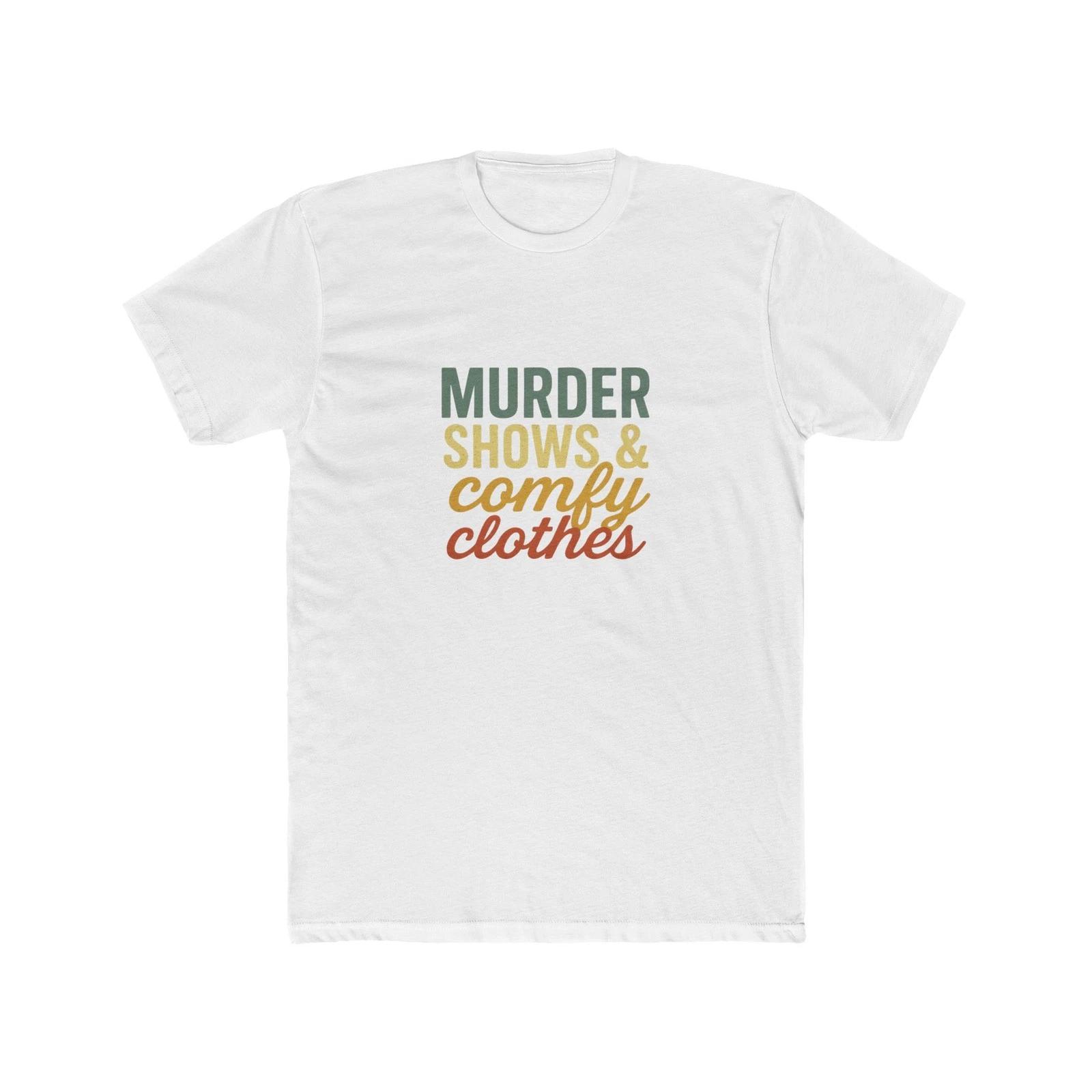 Футболка для любителя true crime: Шоу про убийства и удобная одежда 3XL