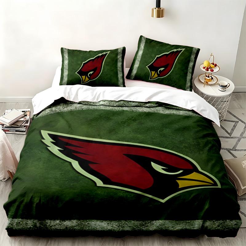 Arizona Cardinals 3pc set Perfect for bedroom use Comfortable bedding set includes a duvet cover and two pillowcases Ideal birthday or Christmas gift
