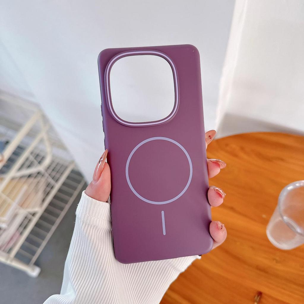 For VIVO IQOO 13 12 Pro Case Simple And Soft Magnetic PC Skin-friendly Drop-proof Cover For VIVO iQOO13 12 Pro Funda