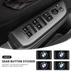 10 Pezzi Adesivi Decorativi 3D in Resina Epossidica per Volante Styling Auto Decalcomanie Interni Per E46 E85 E60 F10 E39 F30 E36 F20 E87 E90 E70 X3 X5