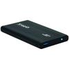 TooQ External HDD/SDD Enclosure 2.5" Up To 9.5mm SATA USB 3.0 - Black-TQE-2524B