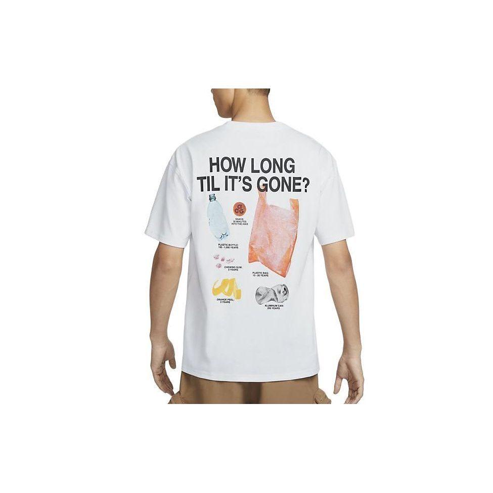 Nike ACG T Shirts Men's White Crew Neck Moderate FV3491-121