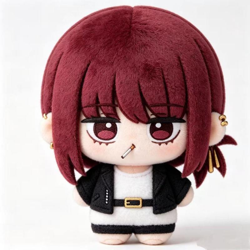 10cm Twee Personen Roken Achter Supermarkt Pluche Yamada Winkelmanager Sasaki Chibi Manga Fans Rugzak Hanger Sleutelhanger Cadeau 10cm