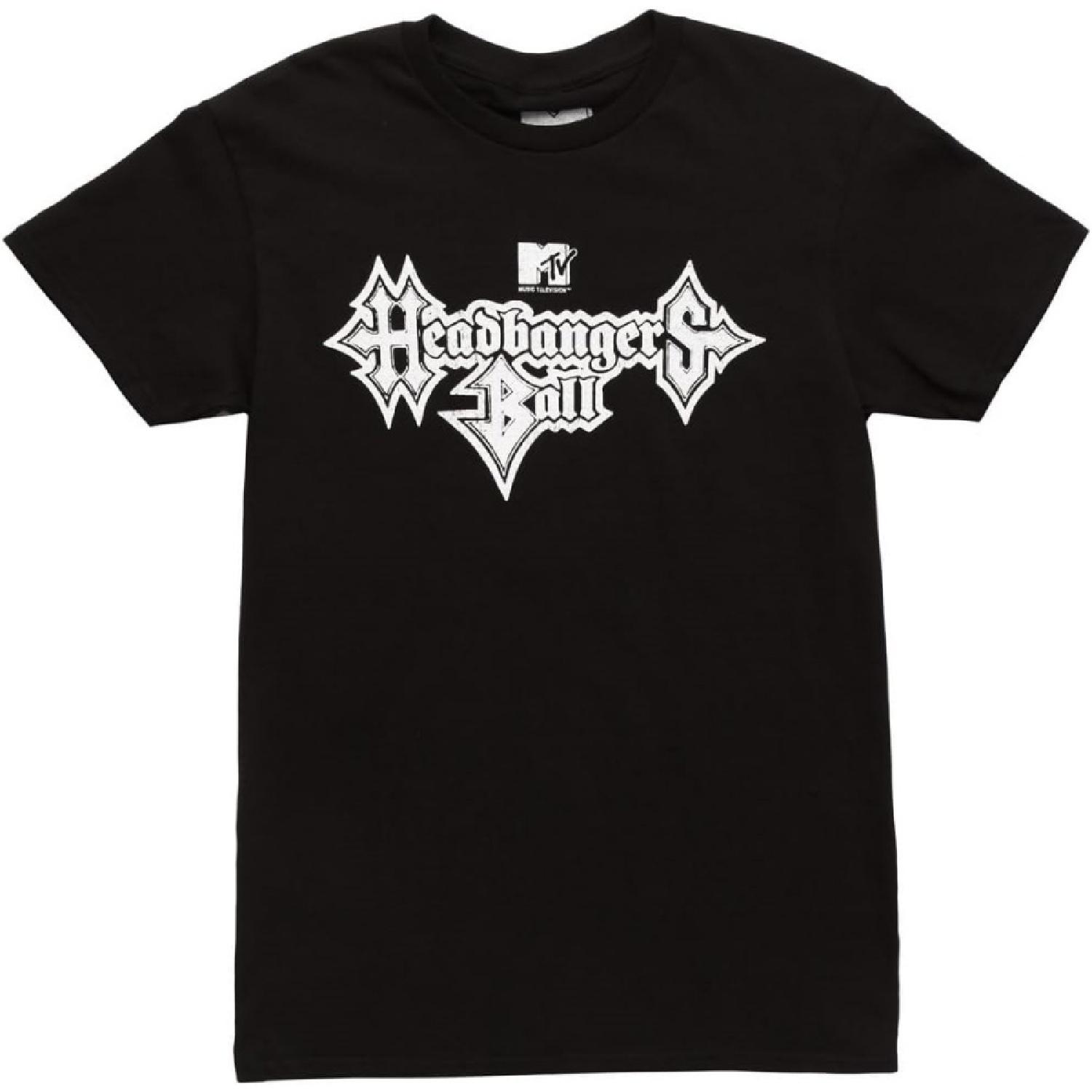 Fifth Sun Men s Music Television Headbangers Ball T-Shirt, Black, X-Large, Black, X-Large S