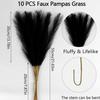 Nordic Bohemian Pampas Grass: 55cm Artificial Cattail & Preserved Flowers