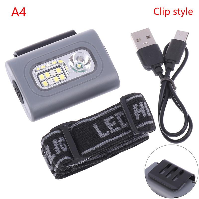 Led Safety Lights Running Lights Clip On Collar Usb Rechargeable Collar Light Hands Free For Running Camping Cycling Night Light
