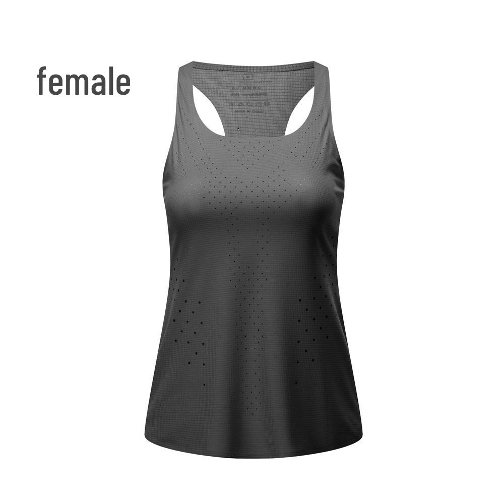 Marathon Schnelltrocknendes Mesh-Shirt für Männer & Frauen - Leichte Sportweste für Laufen & Trailtraining