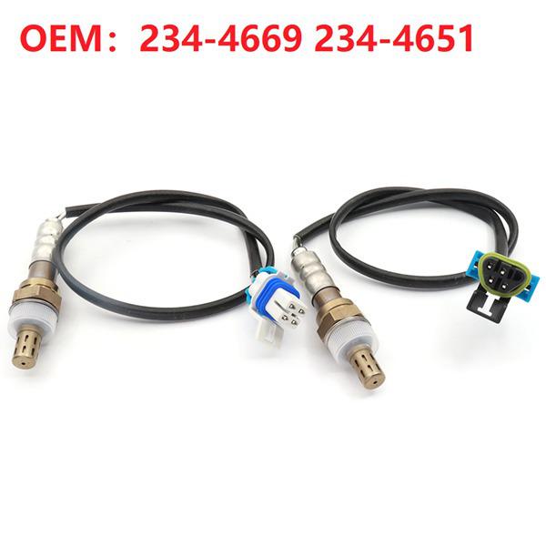2-Piece Oxygen Sensor Set for Chevrolet GMC Savana (234-4669, 234-4651) None