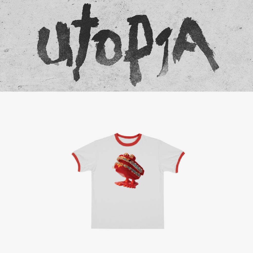 

Предзаказ 2024 P1Harmony Live Tour utopia Футболка RINGER