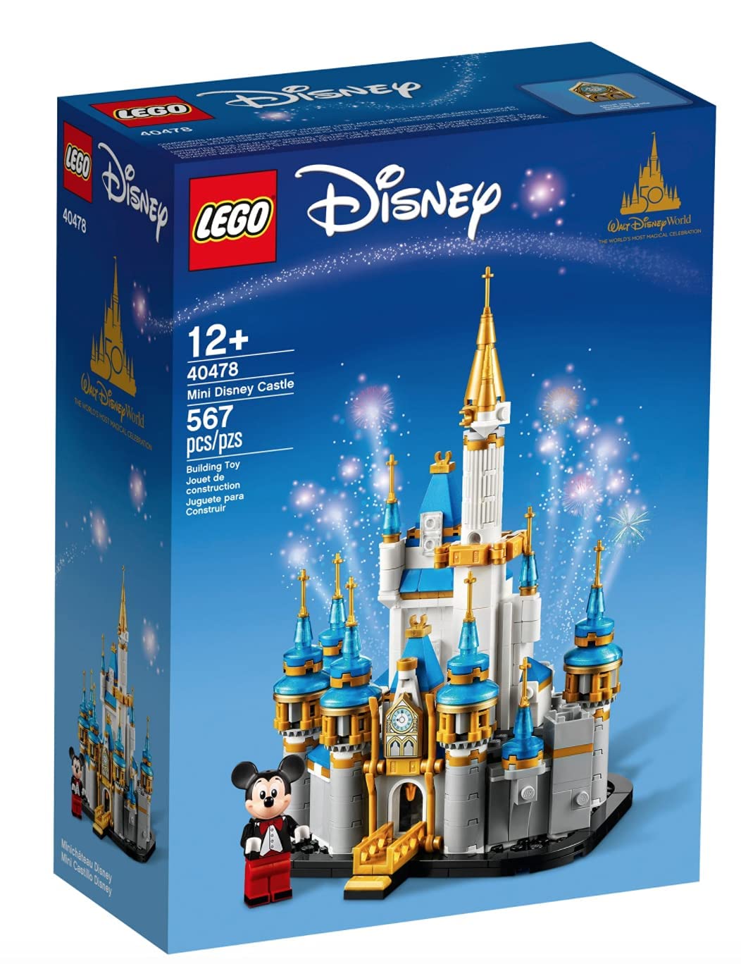 

Lego Mini Disney Castle 50-летний юбилей (40478)