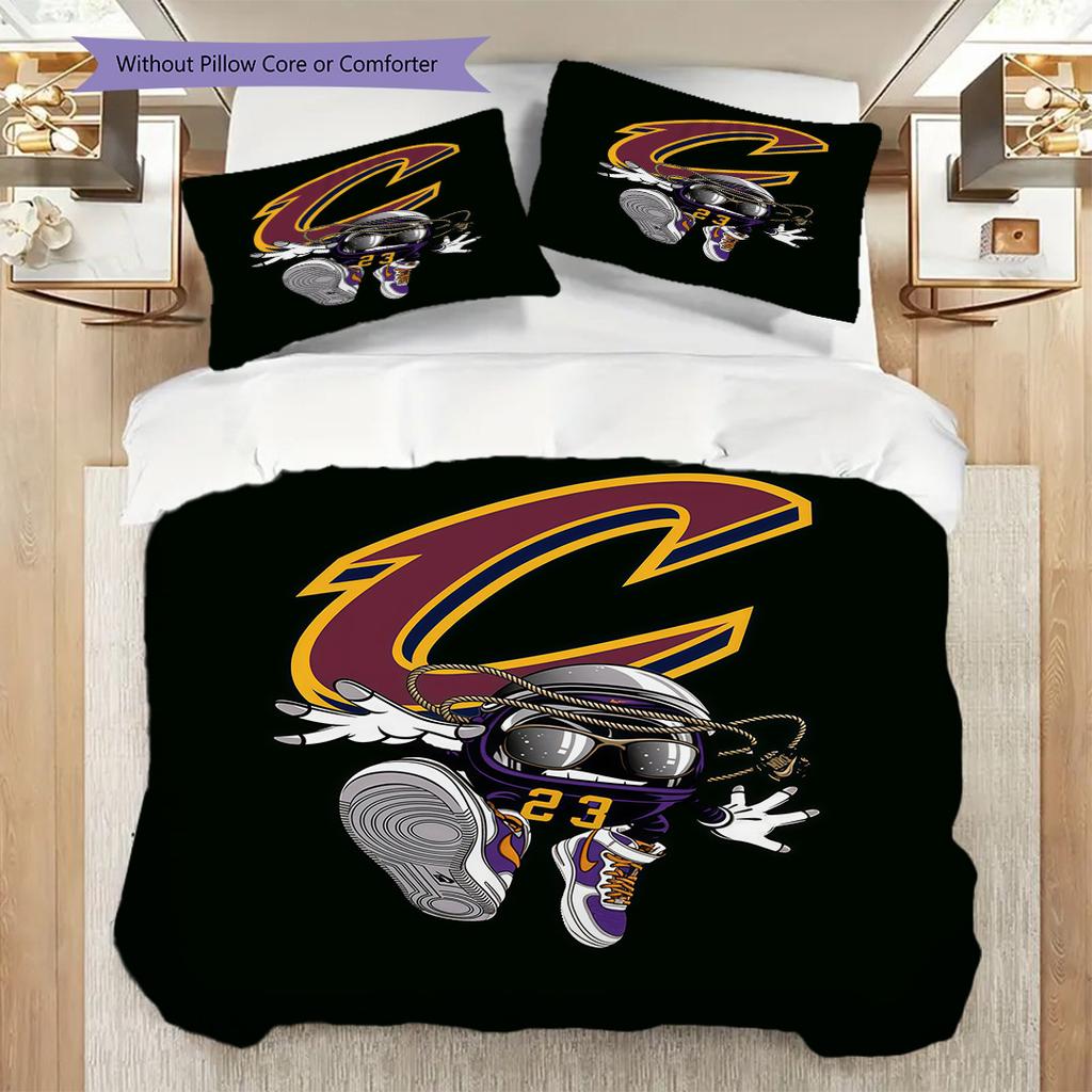 Cleveland Spirit Bedding(1 * duvet cover + 2 * pillowcase, without core) Bedding set Christmas birthday gift Duvet cover and pillowcase