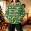 Women's Casual Christmas Print Pullover Hoodie with and Pockets