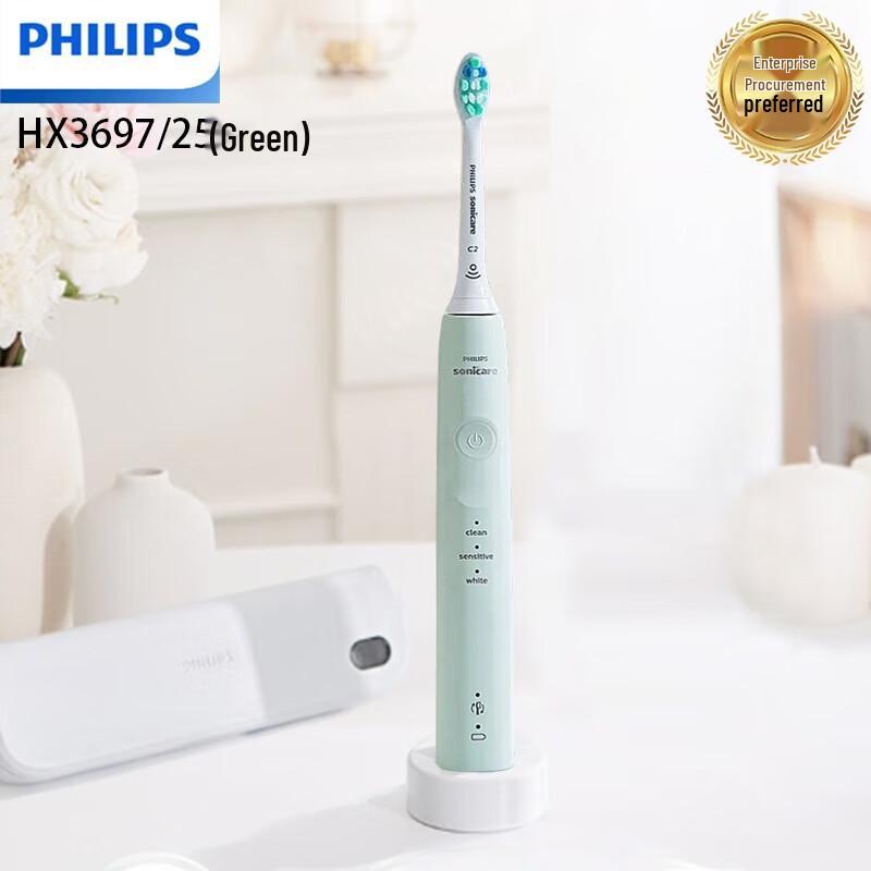 

Philips HX3697 Sonic Electric Toothbrush for Adults