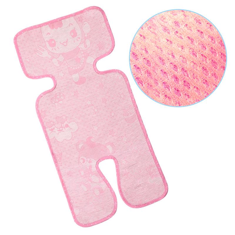 Baby Stroller Ice Silk Mattress Summer High View Umbrella Car Baby High Chair Breathable Cooling Cushion Mat Universal
