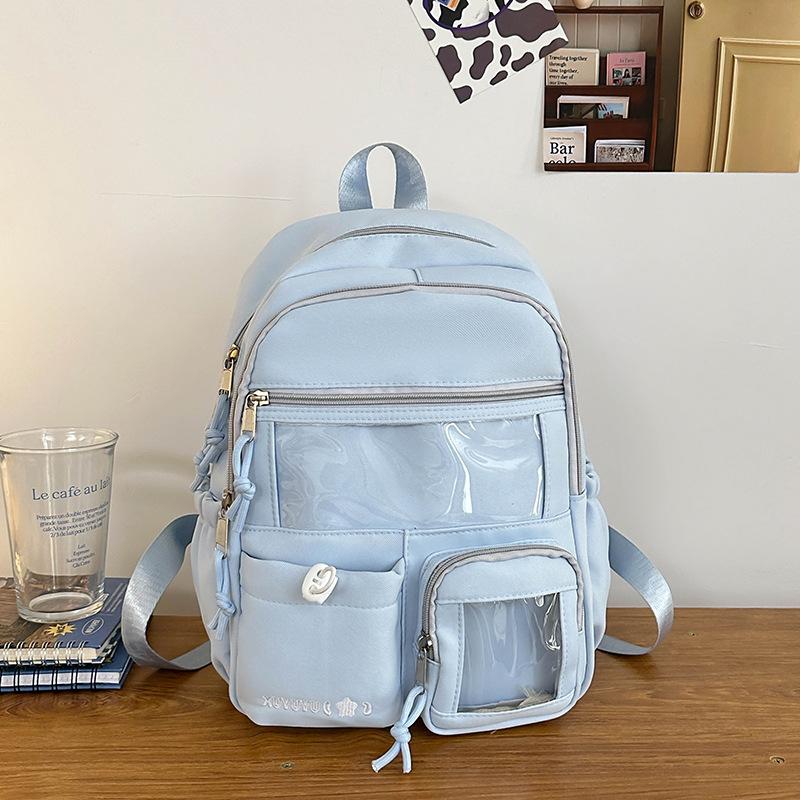 School bag Japanese two-dimensional girl pain bag backpack high value ins college large-capacity backpack college student backpack