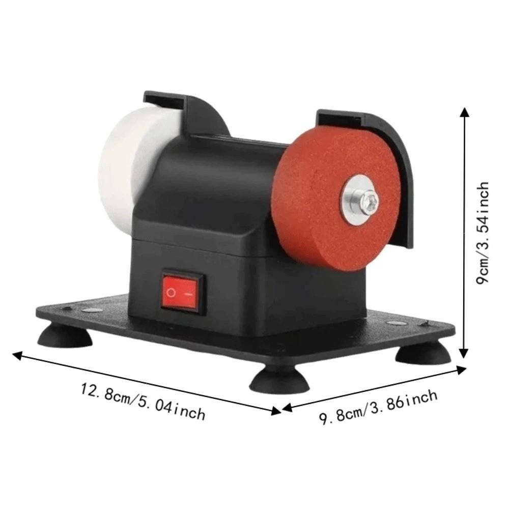Shock Absorption Household Small Grinding Wheel Machine Mini Bench Grinder  Crafting