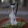 Set of 4 Drinking Horn Mug Tankard OX Horn Mugs Beautiful Gift for Gentlemen Your Lovers, Christmas, New Year, Wedding Gift