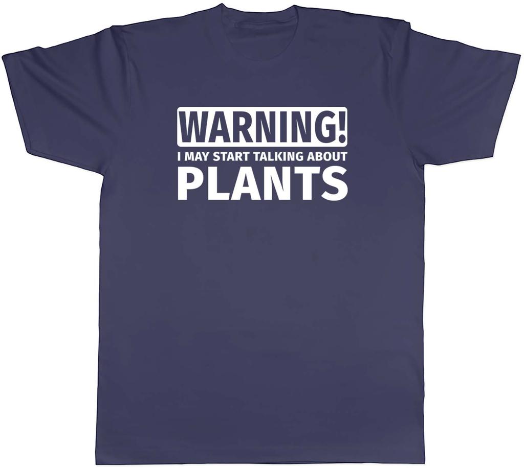 Plant TShirt Unisexs Warning May Start Talking About Plant Unisex Tee Gift