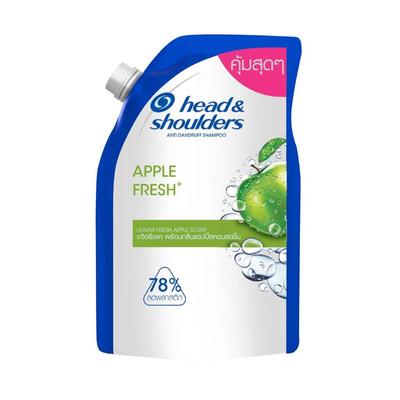 HEAD & HOULDERS Apple Fresh Anti-Dandruff Shampoo Refill 380 ml.