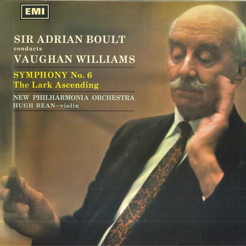 

LP Record SIR ADRIAN BOULT CONDUCTS VAUGHAN W Symphony No. 6 The Lark Ascending ASD2329 HIS MASTERS V UK Classical Used