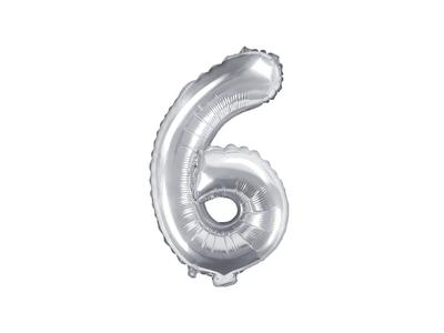 Foil Balloon Number "6"