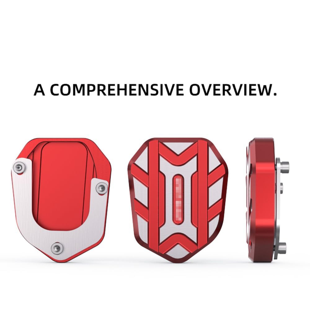 Modify the motorcycle non-slip brake pedal, widen and increase the