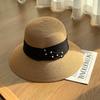 Summer Beach Sunscreen Sun Hat British Retro Straw Hat Premium Sun Hat Children's Top Hat