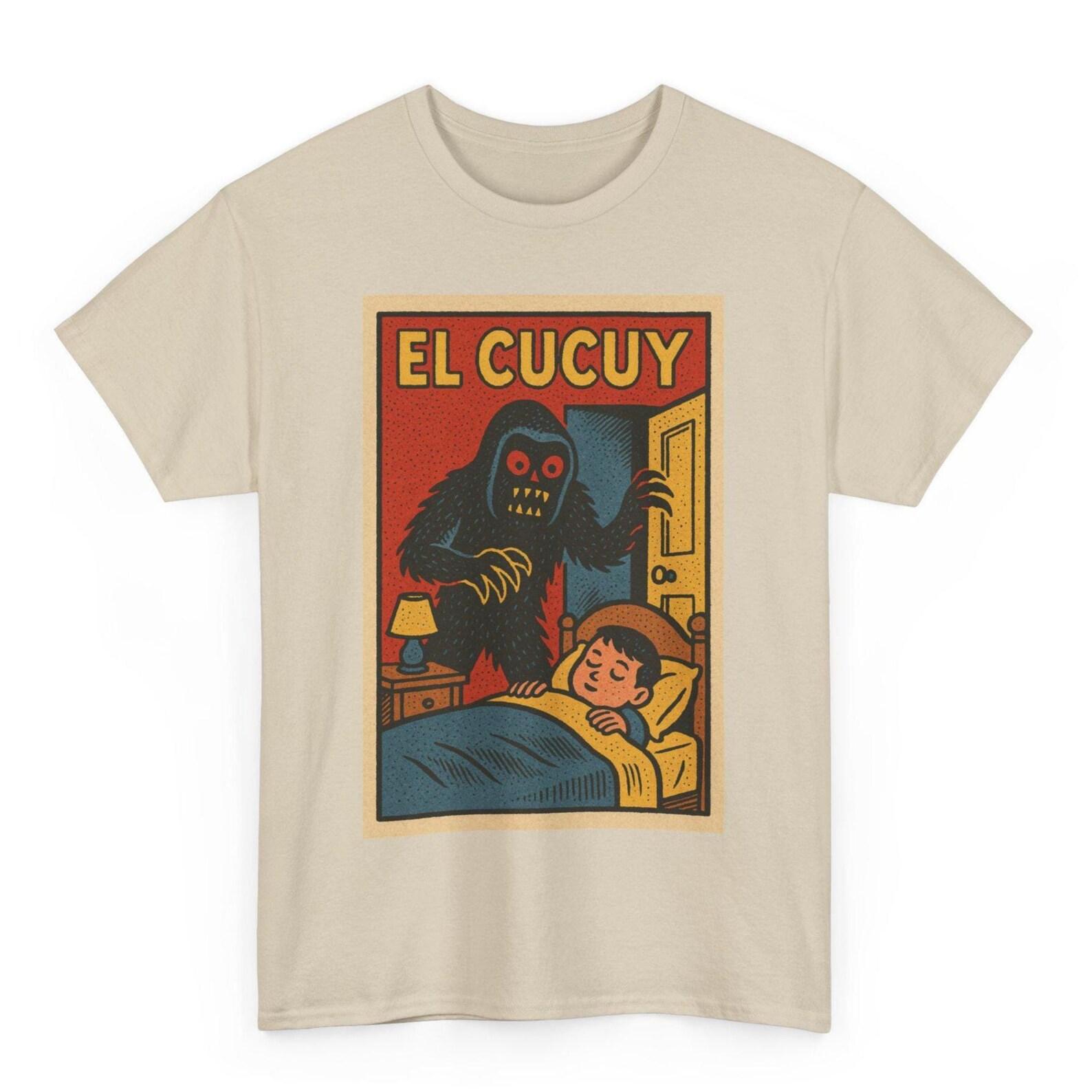 El Cucuy T-Shirt: Retro Comic Latin Folklore Boogeyman Tee 4XL