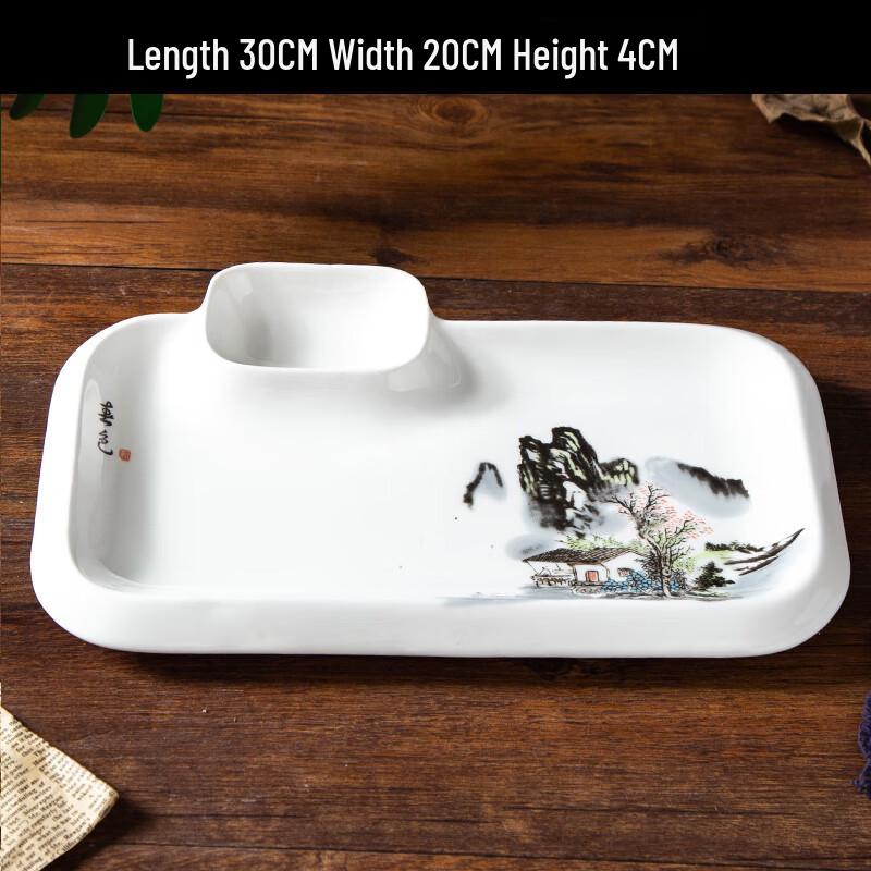 Creative Irregular Ceramic Serving Plate